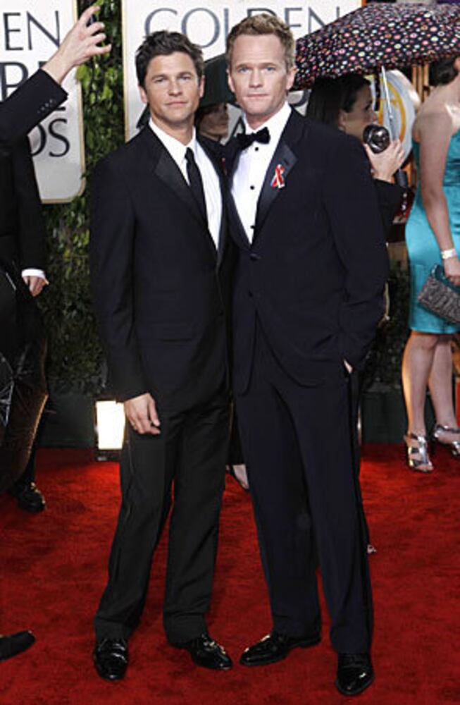 The 2010 Golden Globes red carpet