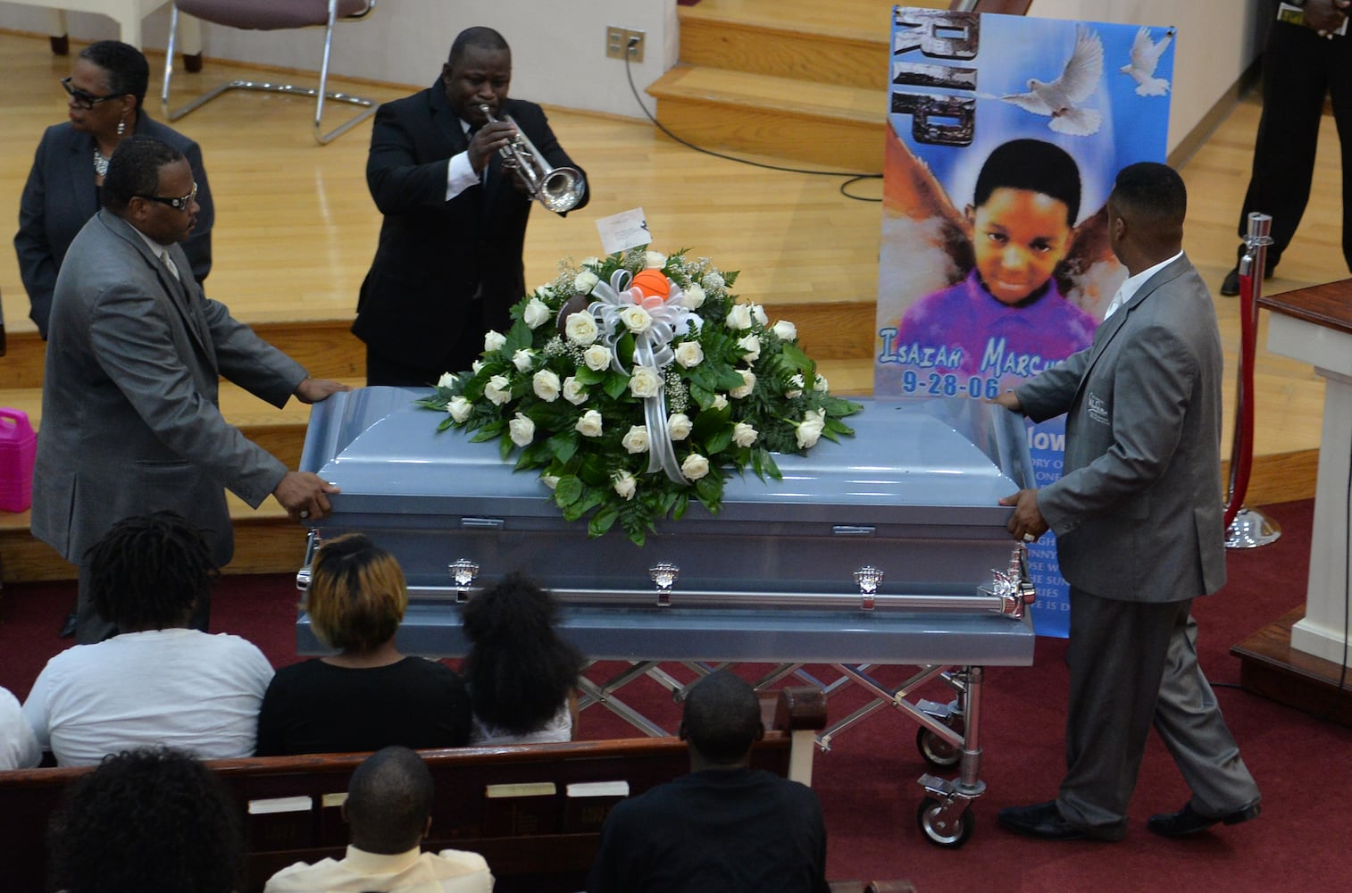 Isaiah Ward funeral