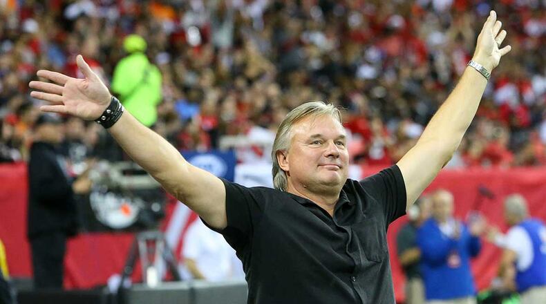 Former Falcons kicker Morten Andersen is headed to the Pro Football Hall of Fame.