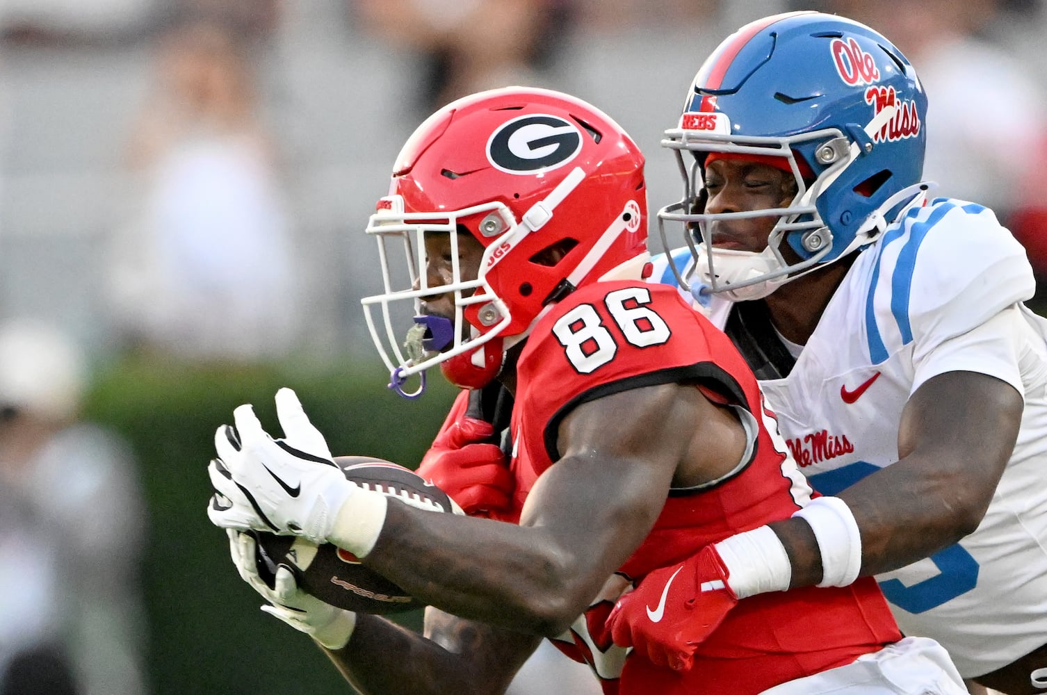 Georgia vs Ole Miss football