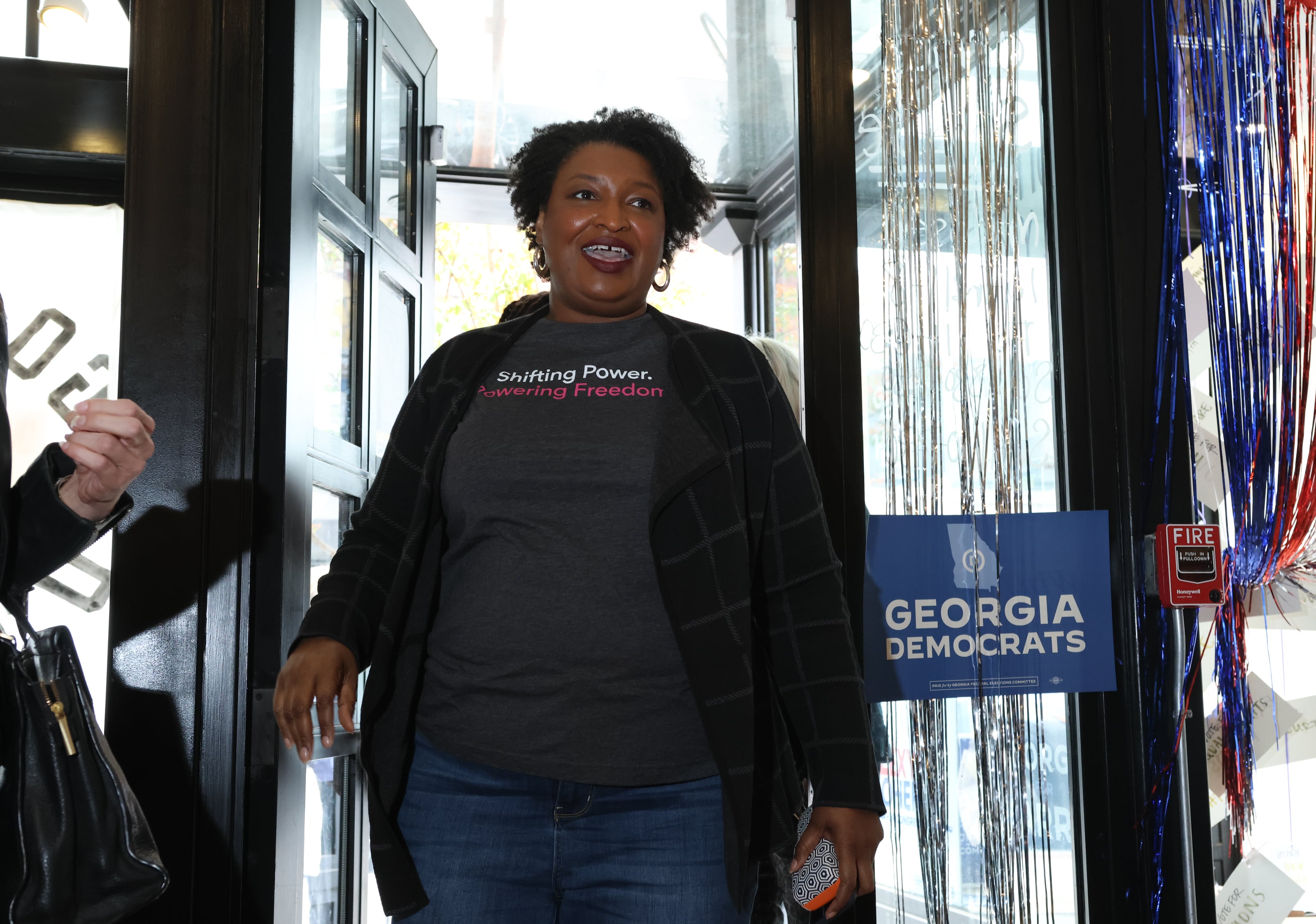 Two-time Democratic nominee Stacey Abrams hasn’t ruled out another run for governor, but she hasn’t taken any steps to prepare one. (C.J. Bartunek for the AJC)