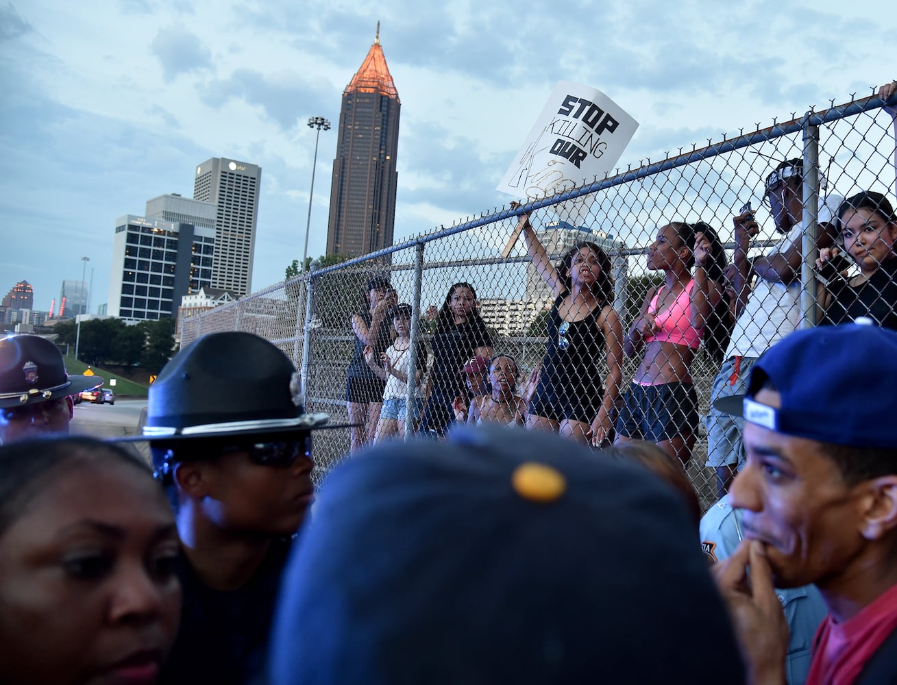 Friday demonstrations in Atlanta
