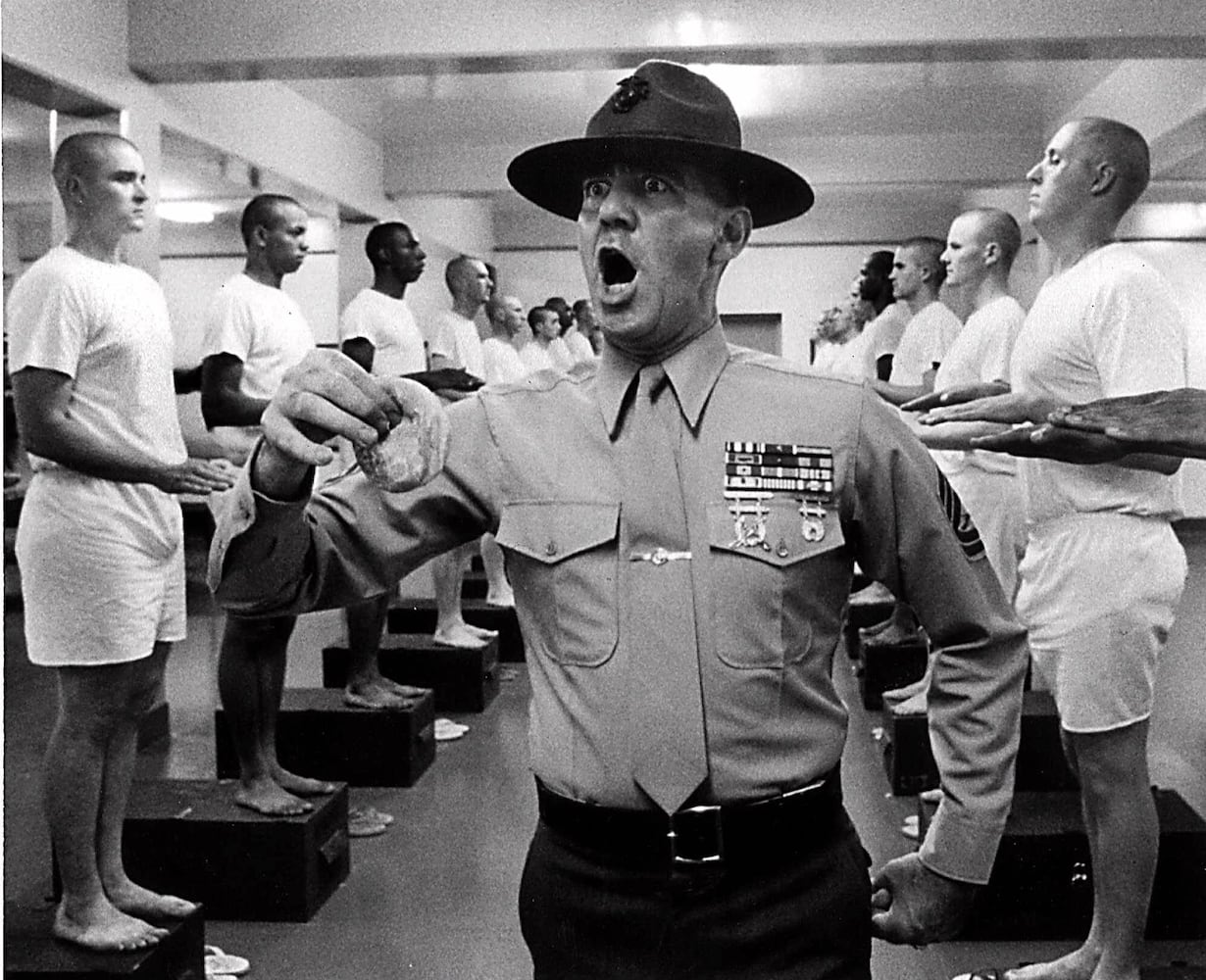 Gunnery Sgt. Hartman, "Full Metal Jacket"