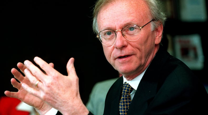 Late U.S. Sen. Paul Coverdell, R-Ga, in 1997. (Cox Staff Photo/Rick McKay/Washington Bureau)