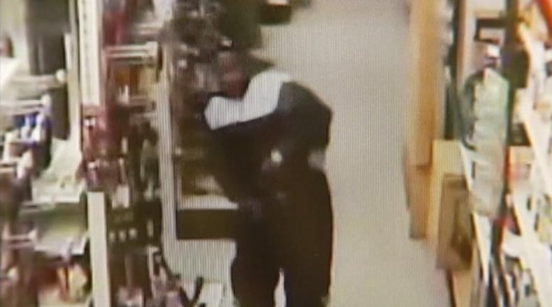 Duluth police said even before the shoplifting suspect shoved a power tool in his pants, store employees were watching his every move.