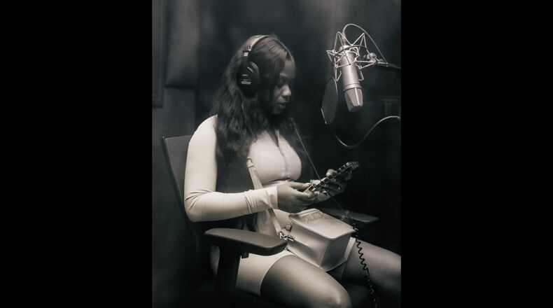 Atlanta rapper Bankroll Ni, whose real name is Aniya Culpepper, has garnered TikTok fame thanks to her single "I'm So ATL," which was released in April. (Courtesy of Bankroll Ni)