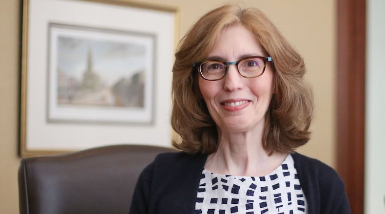 Atlanta lawyer Linda Klein, a senior managing shareholder at Baker Donelson in Buckhead, is to be sworn in as the next president of the American Bar Association on Monday, Aug. 8, 2016. EMILY JENKINS/ EJENKINS@AJC.COM