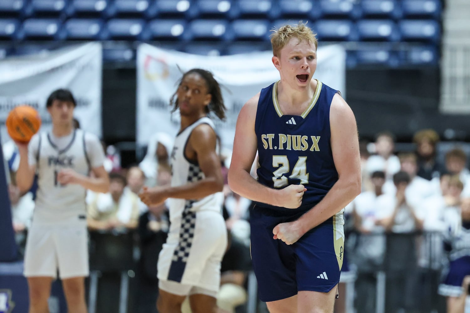 4A Boys State Championship game between St. Pius X and Pace Academy