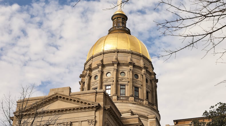 Georgia's tax collections for the first eight months of the fiscal year 2024, which began July 1, are up 1.1%, or $223 million, over the same months in fiscal 2023. There's a catch, though. Collections would be down 3.4% this year if not for revenue from the state's motor fuel tax, which was not collected for half of fiscal 2023. (Natrice Miller/The Atlanta Journal-Constitution/TNS)
