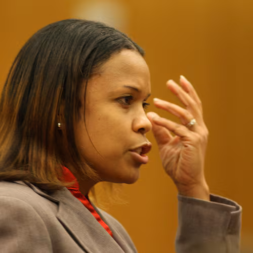 Eleanor Ross is the first Black female jurist in the 11th Circuit's history. The Justice Department sought Ross’ recusal days before a hearing seeking unredacted voter rolls from Georgia Secretary of State Brad Raffensperger. (Vino Wong/AJC)