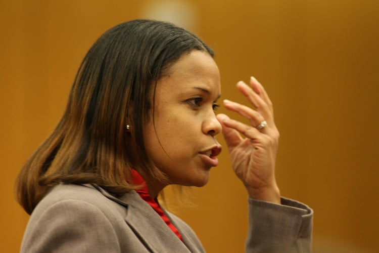 Eleanor Ross is the first Black female jurist in the 11th Circuit's history. The Justice Department sought Ross’ recusal days before a hearing seeking unredacted voter rolls from Georgia Secretary of State Brad Raffensperger. (Vino Wong/AJC)