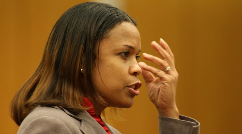 Eleanor Ross is the first Black female jurist in the 11th Circuit's history. The Justice Department sought Ross’ recusal days before a hearing seeking unredacted voter rolls from Georgia Secretary of State Brad Raffensperger. (Vino Wong/AJC)
