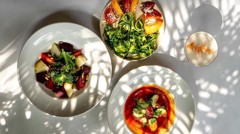 Dishes from the menu of Habitat in Buckhead. / Courtesy of Habitat