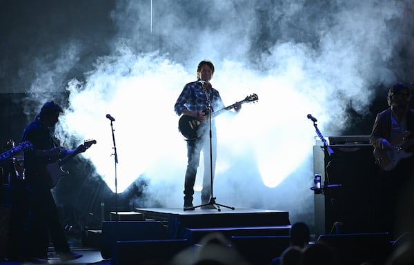 Musician John Fogerty performs during his 80th birthday celebration concert at the Beacon Theatre on Thursday, May 29, 2025, in New York. (Photo by Evan Agostini/Invision/AP)