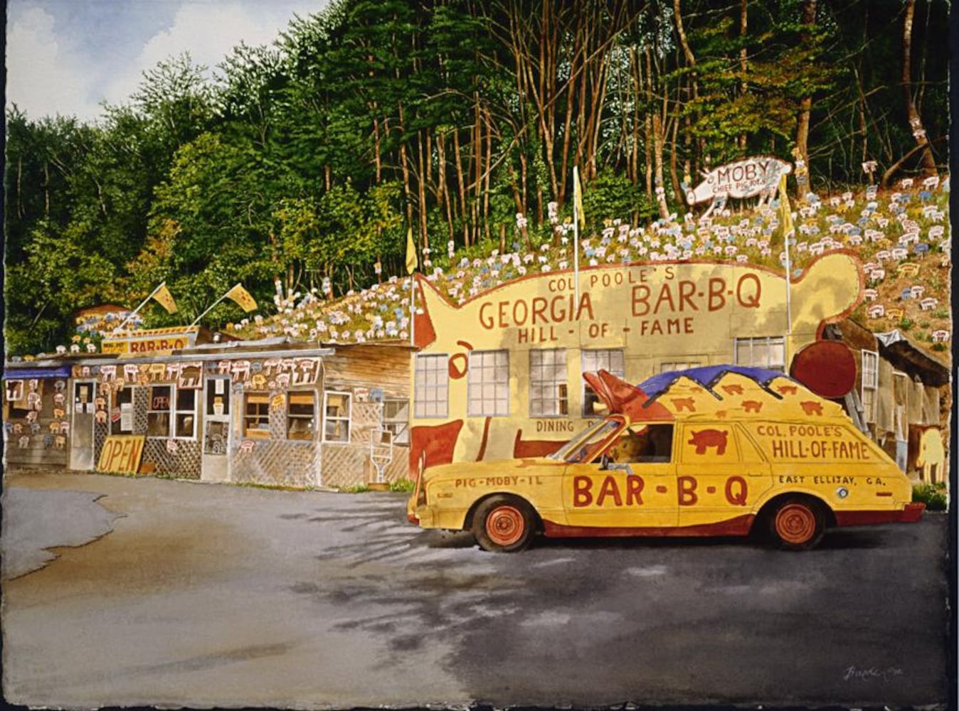 Works by John Baeder