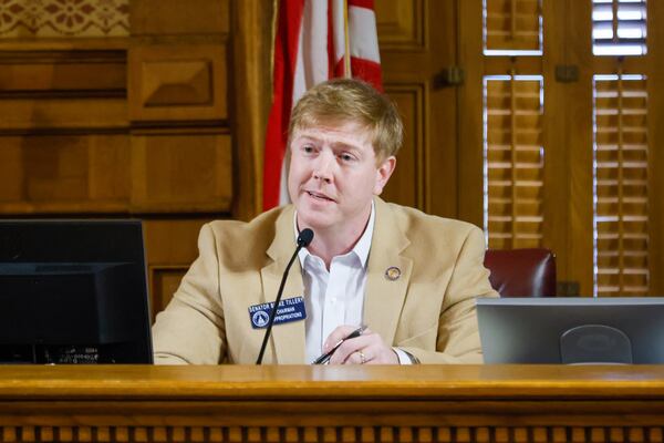 State Sen. Blake Tillery, a Republican from Vidalia, is a guest today on the "Politically Georgia" podcast.