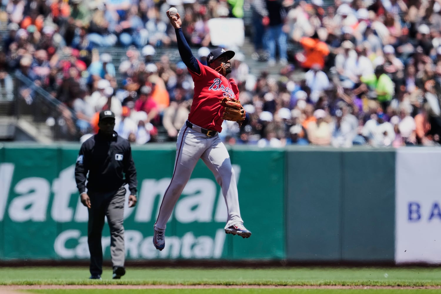 APTOPIX Braves Giants Baseball