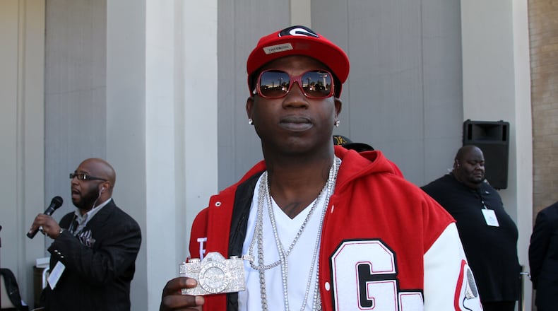 Gucci Mane attends the BET Hip Hop Awards 2010 at Boisfeuillet Jones Atlanta Civic Center on October 2, 2010 in Atlanta, Georgia. (Photo by Taylor Hill/Getty Images)