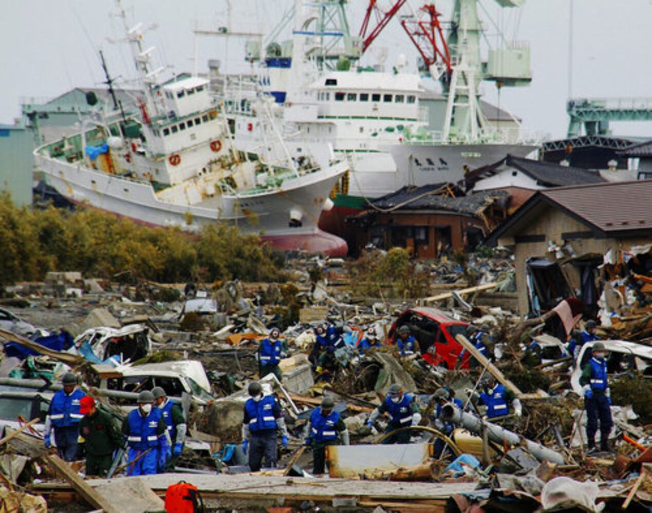 Japan earthquake, tsunami aftermath