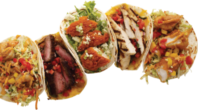 An assortment of tacos. The Taco Mac Prado located at 5500 Roswell Road in Sandy Springs failed its health inspection, scoring a 67/U, on Thursday, Oct. 6, 2016