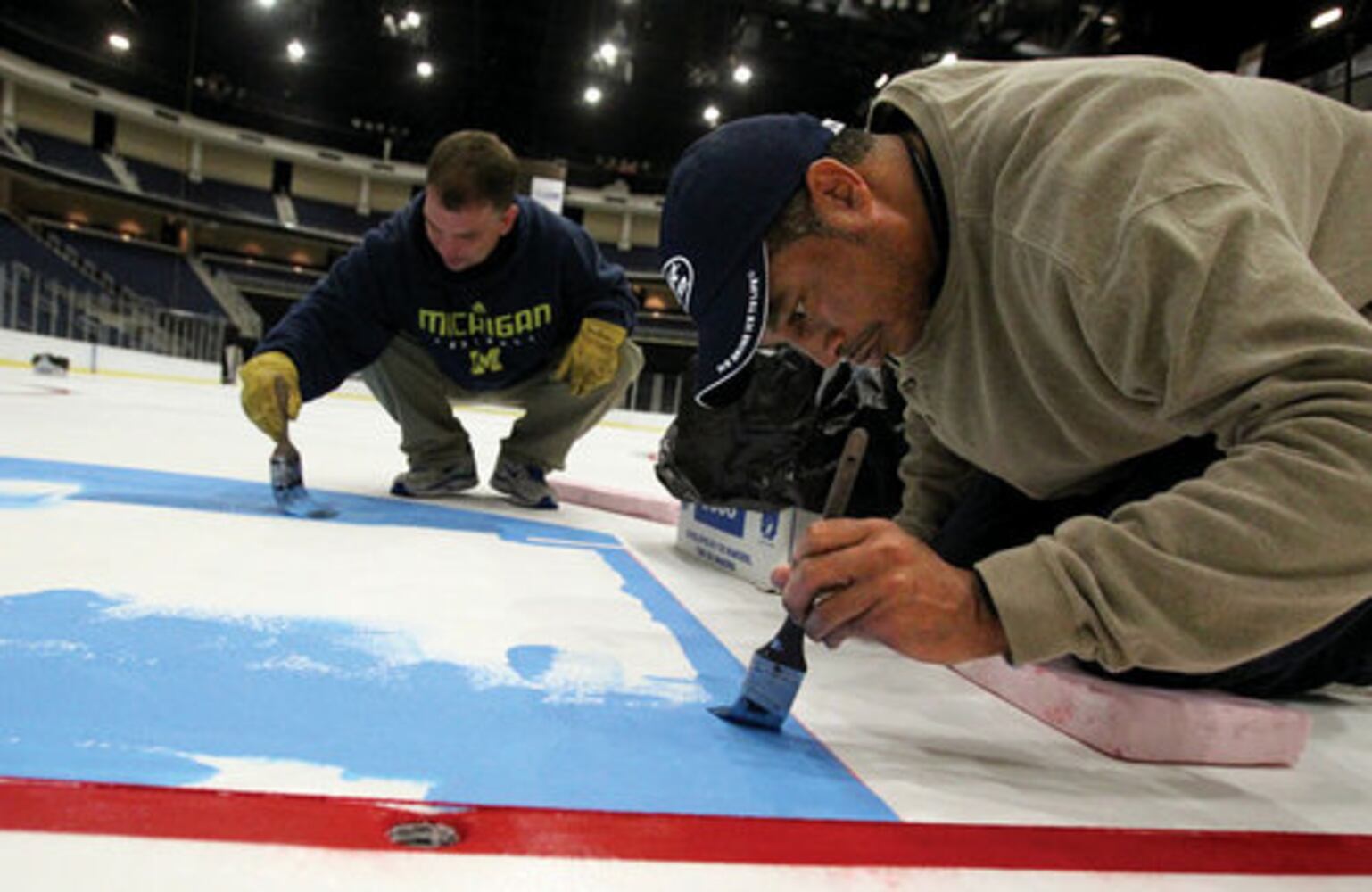 Arena at Gwinnett Center prepares for Gladiators