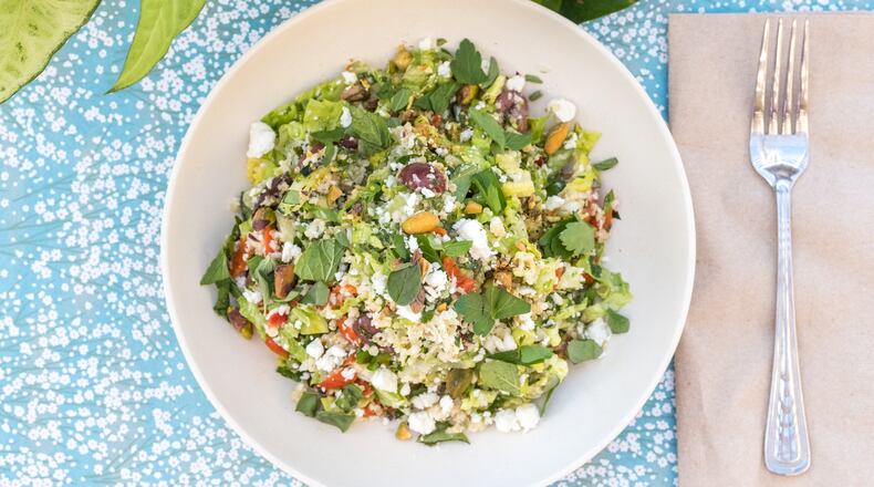 A variety of salads are on the menu at Flower Child. / Photo courtesy of Flower Child