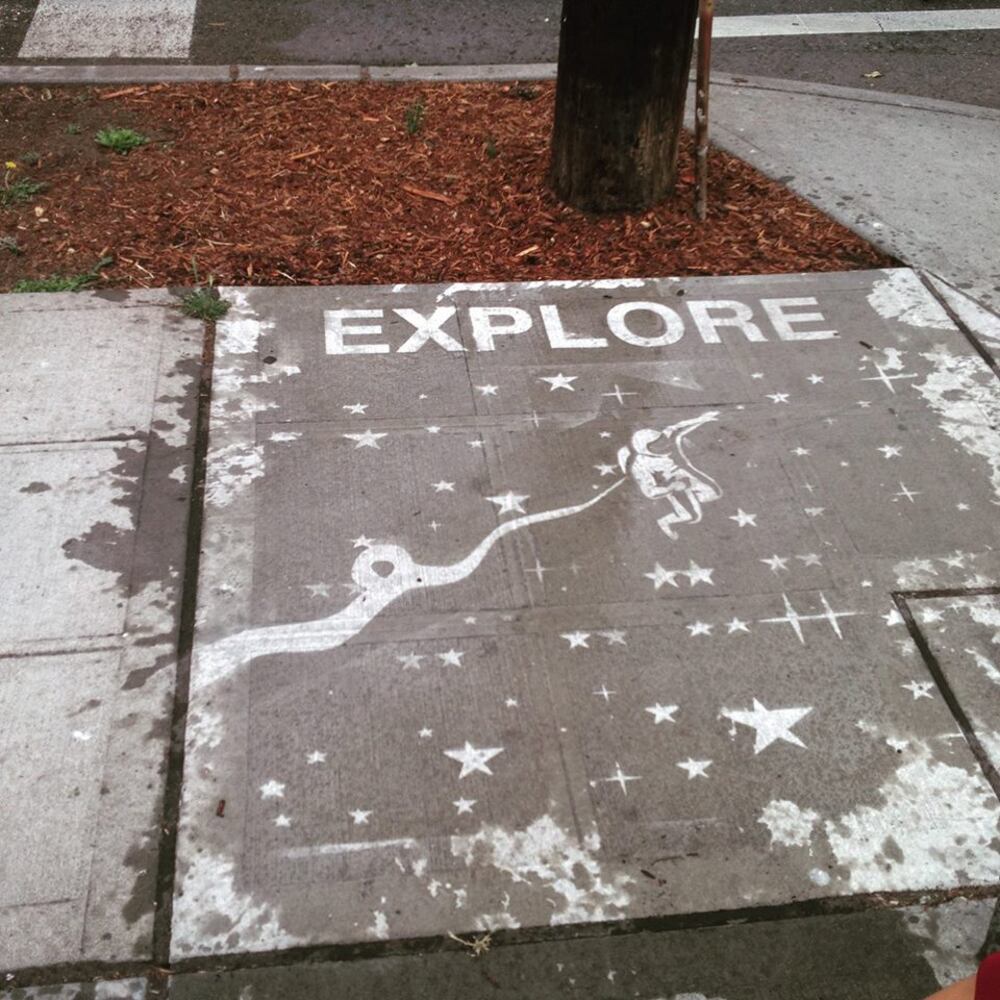 PHOTOS: Seattle invisible art revealed in rain