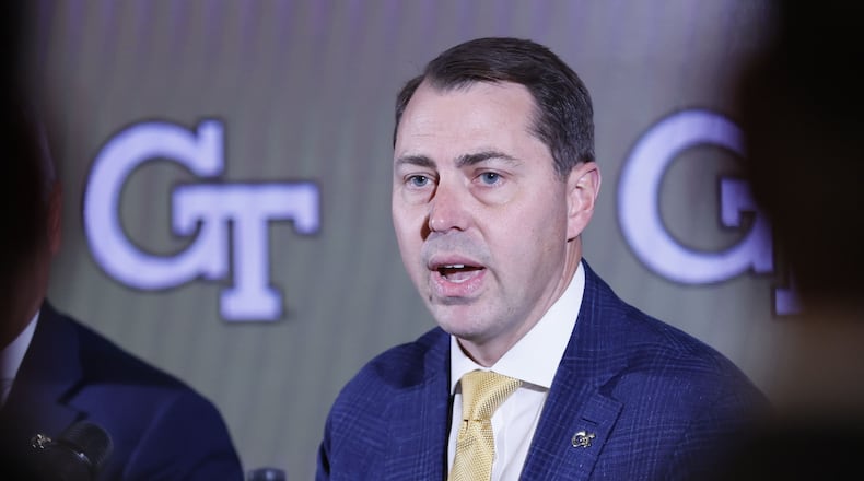 Georgia Tech Athletics Director  J Batt. (AJC file photo)