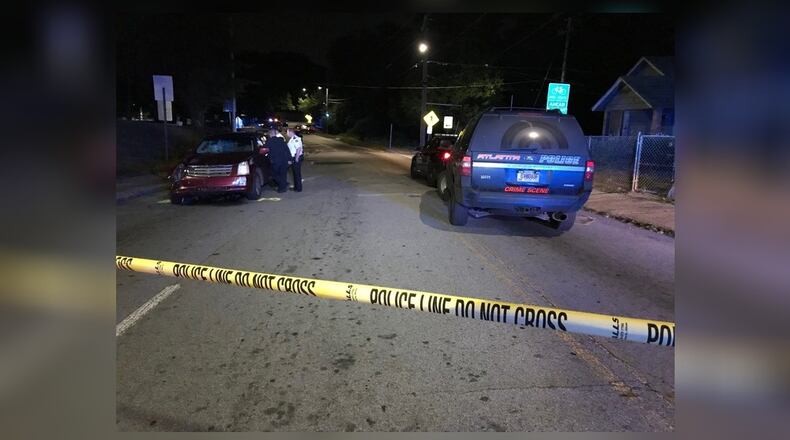 The man was coming out of the parking lot of the West Lake MARTA station when he was hit by a red Cadillac, Atlanta police told Channel 2 Action News.