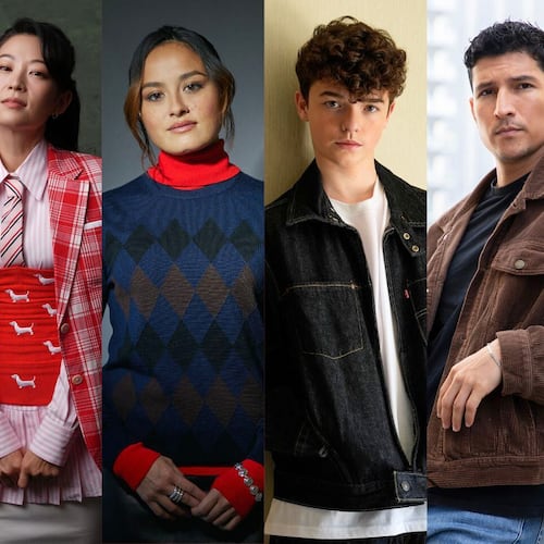 This combination of photos shows, from left, Tramell Tillman, Arden Cho, Chase Sui Wonders, Owen Cooper, and Danny Ramirez. (AP Photo)