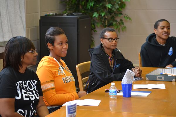 Current students at American Baptist College in Nashville.