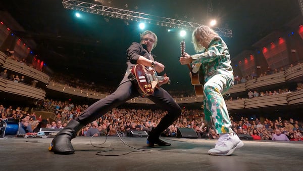 A shot of brothers Dean and Ed Rowland from the new documentary "Give Me the Word: The Collective Soul Story." (Courtesy of Joseph Rubinstein and Frank Rios)