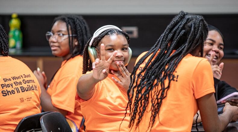 Black Girls Code camp classes teach girls programming, public speaking and project management, and help them to be more confident in their work. (Courtesy of Black Girls Code)