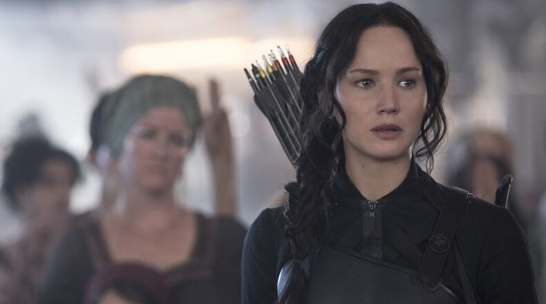 Jennifer Lawrence returns to the screen as Katniss Everdeen in “The Hunger Games: Mockingjay, Part 2.” Photo: Lionsgate