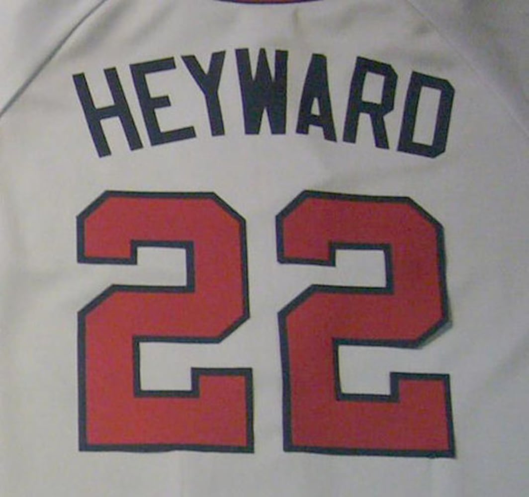 Jason Heyward's new Braves jersey: No. 22