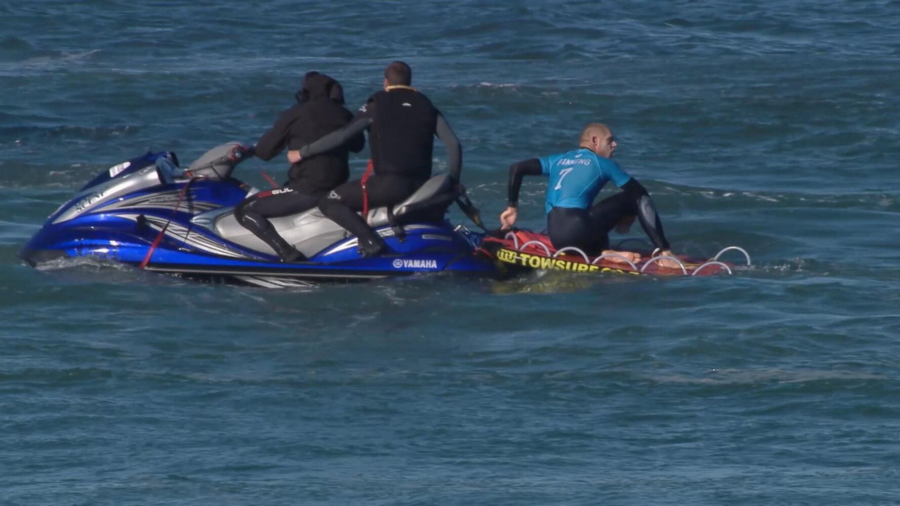 Shark attacks surfer Mick Fanning live on TV