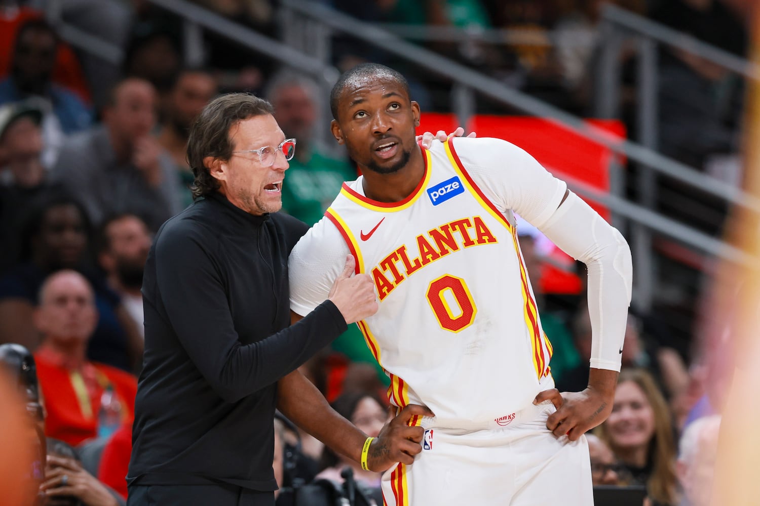 Atlanta Hawks host the Boston Celtics