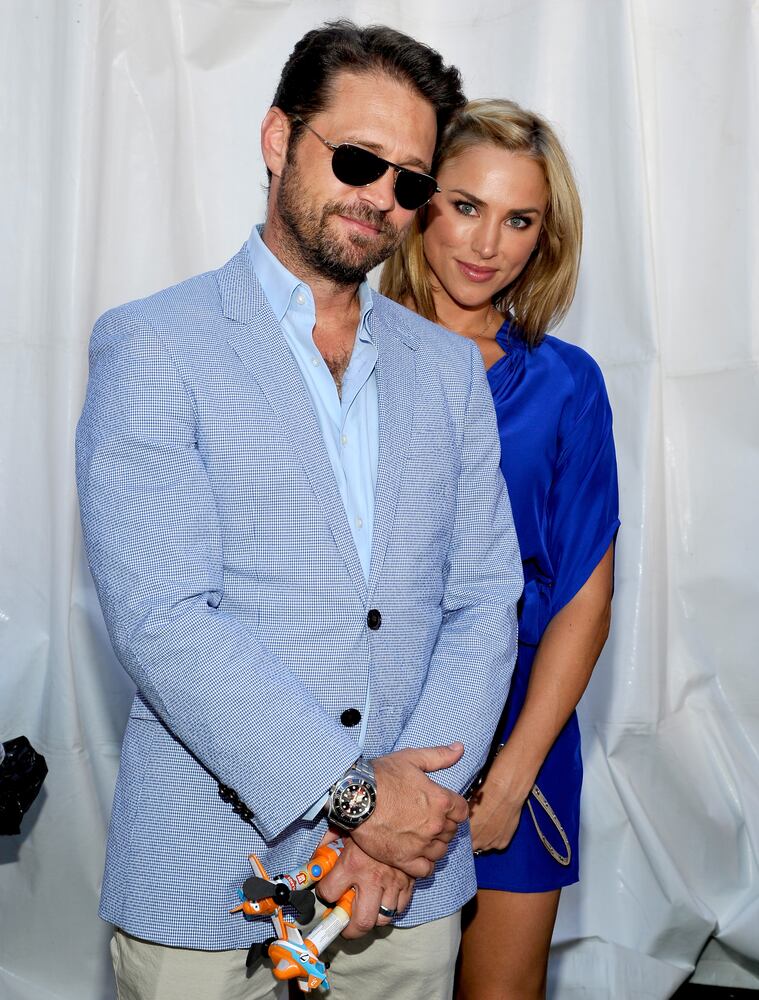Jason Priestly and Naomi Lowde-Priestly