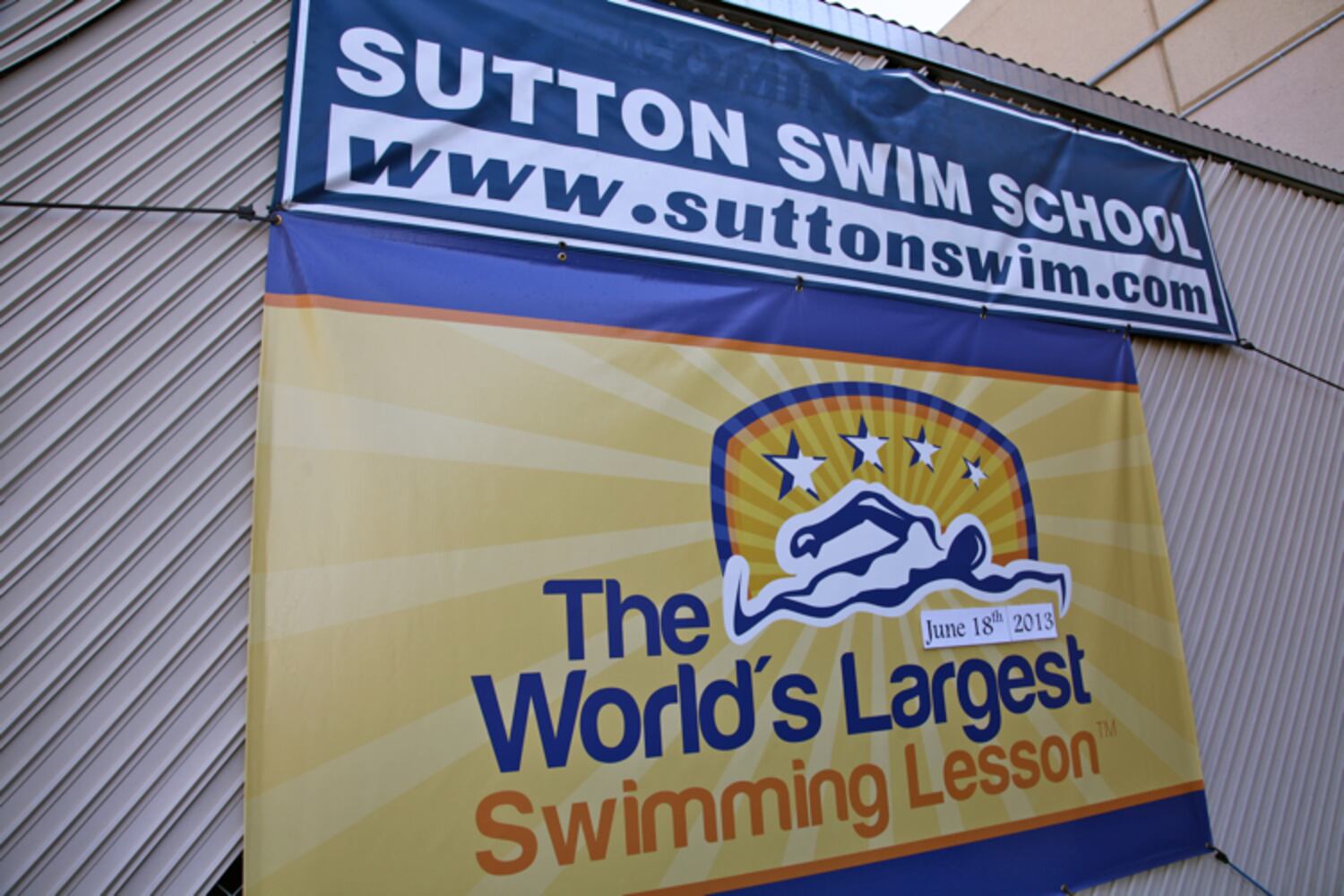 World's Largest Swimming Lesson record attempt