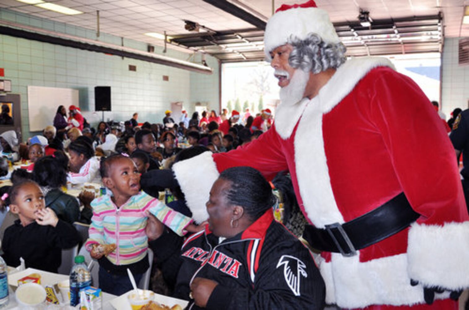 Atlanta Fire and Rescue hosts Christmas party