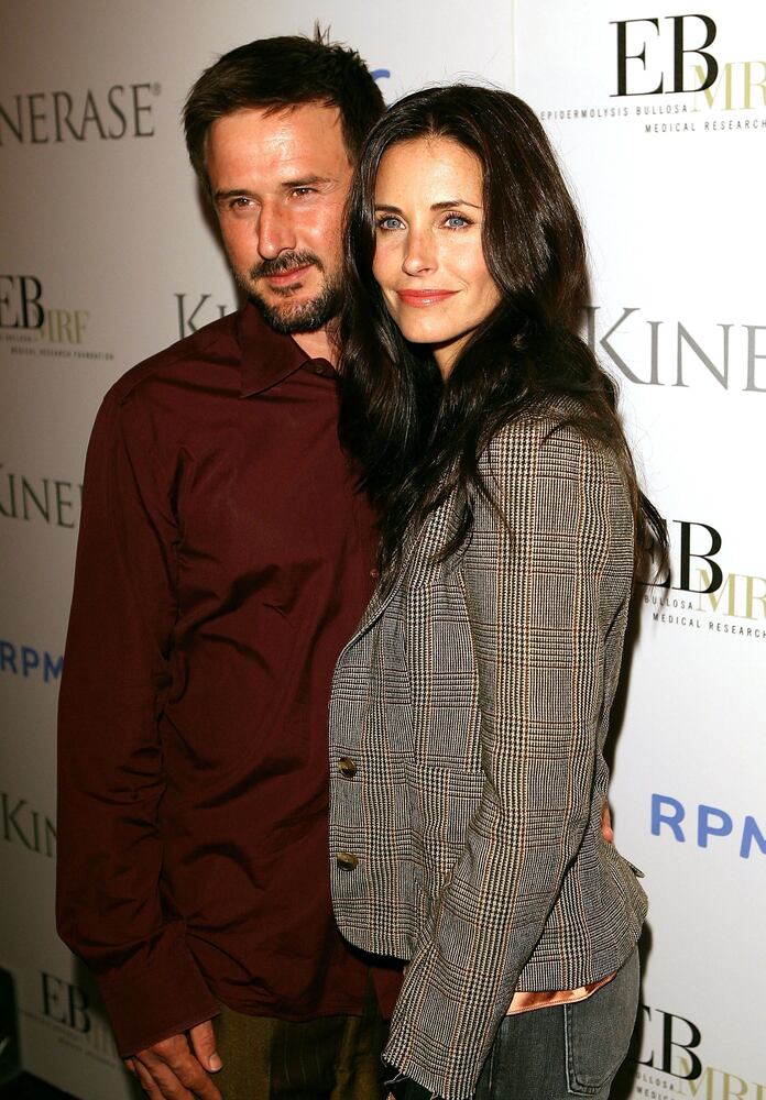 David Arquette and Courtney Cox