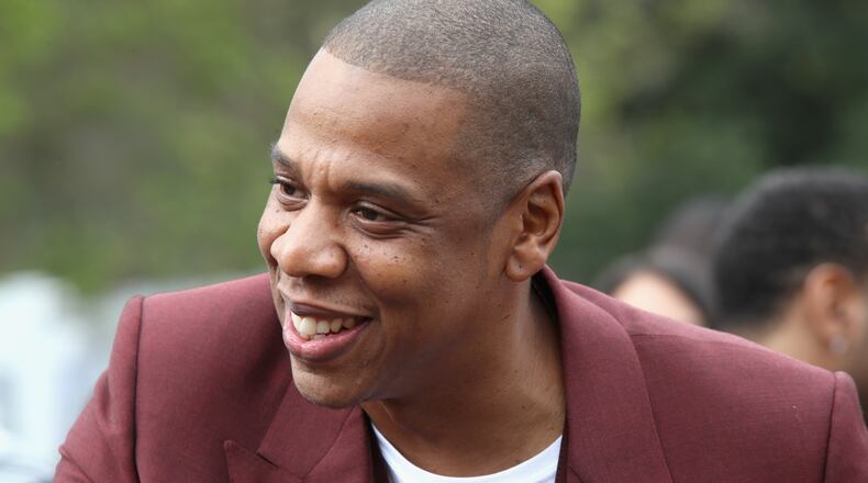 LOS ANGELES, CA - FEBRUARY 11: Jay-Z attends 2017 Roc Nation Pre-Grammy Brunch at Owlwood Estate on February 11, 2017 in Los Angeles, California. He is making history as first rapper inducted into Songwriters Hall of Fame. (Photo by Ari Perilstein/Getty Images for Roc Nation)
