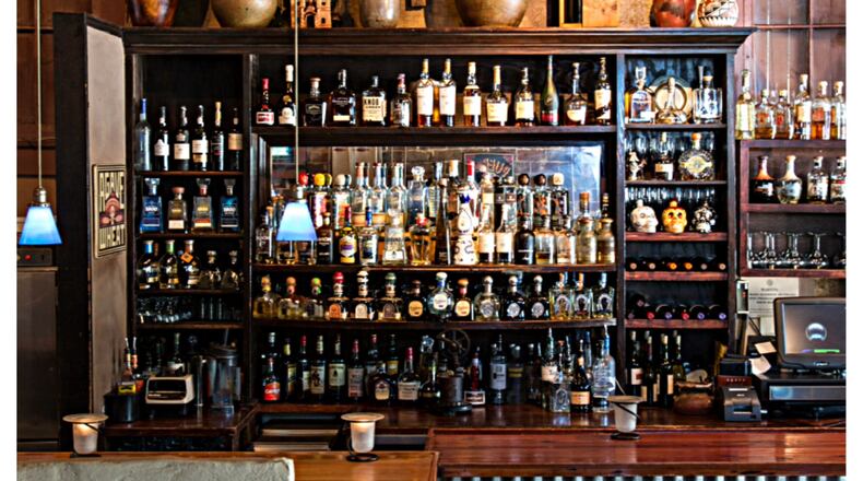 Agave's tequila bar