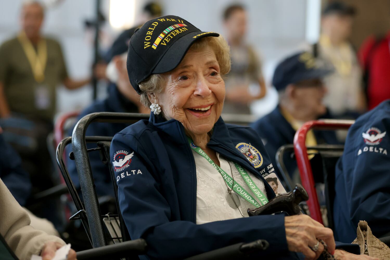 WWII Veterans Delta flight to Normandy