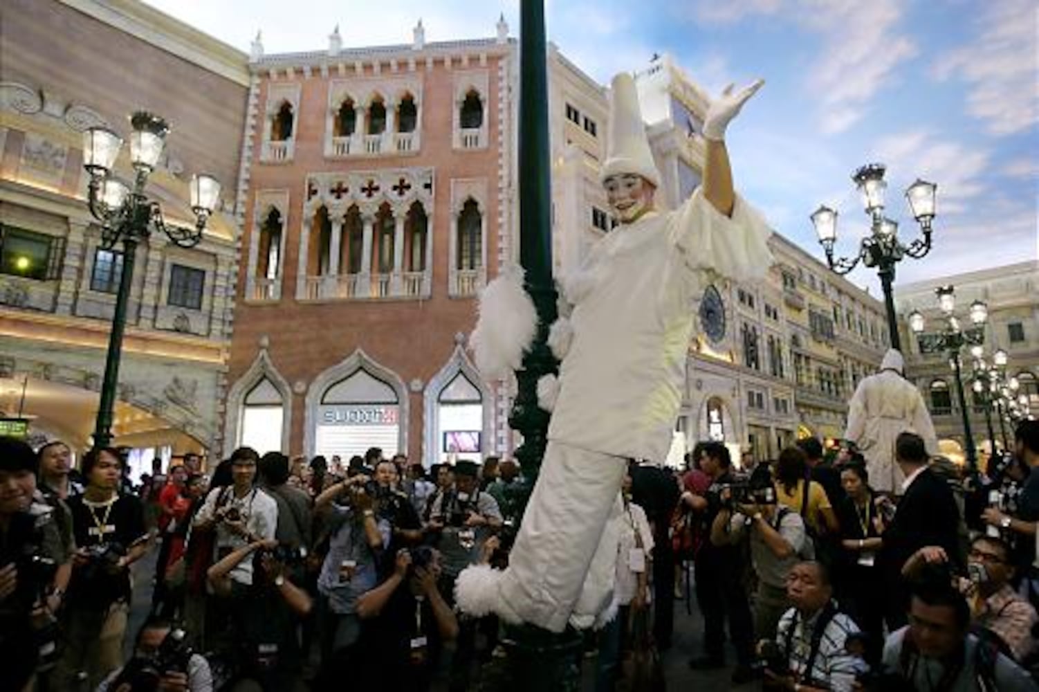 The grand opening of the Venetian Macao Resort Hotel