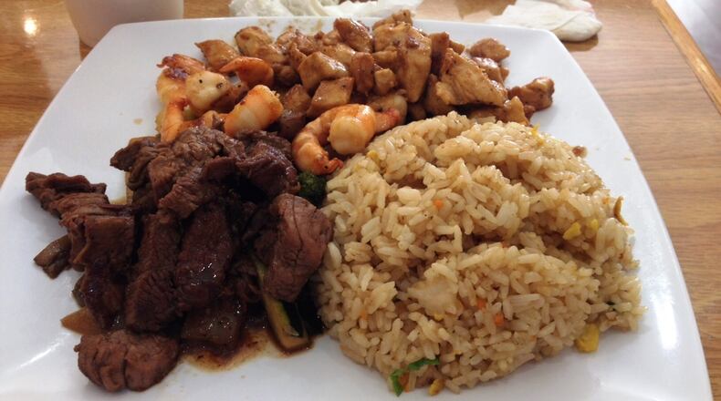 A Snellville hibachi restaurant failed its most recent inspection, county records show.