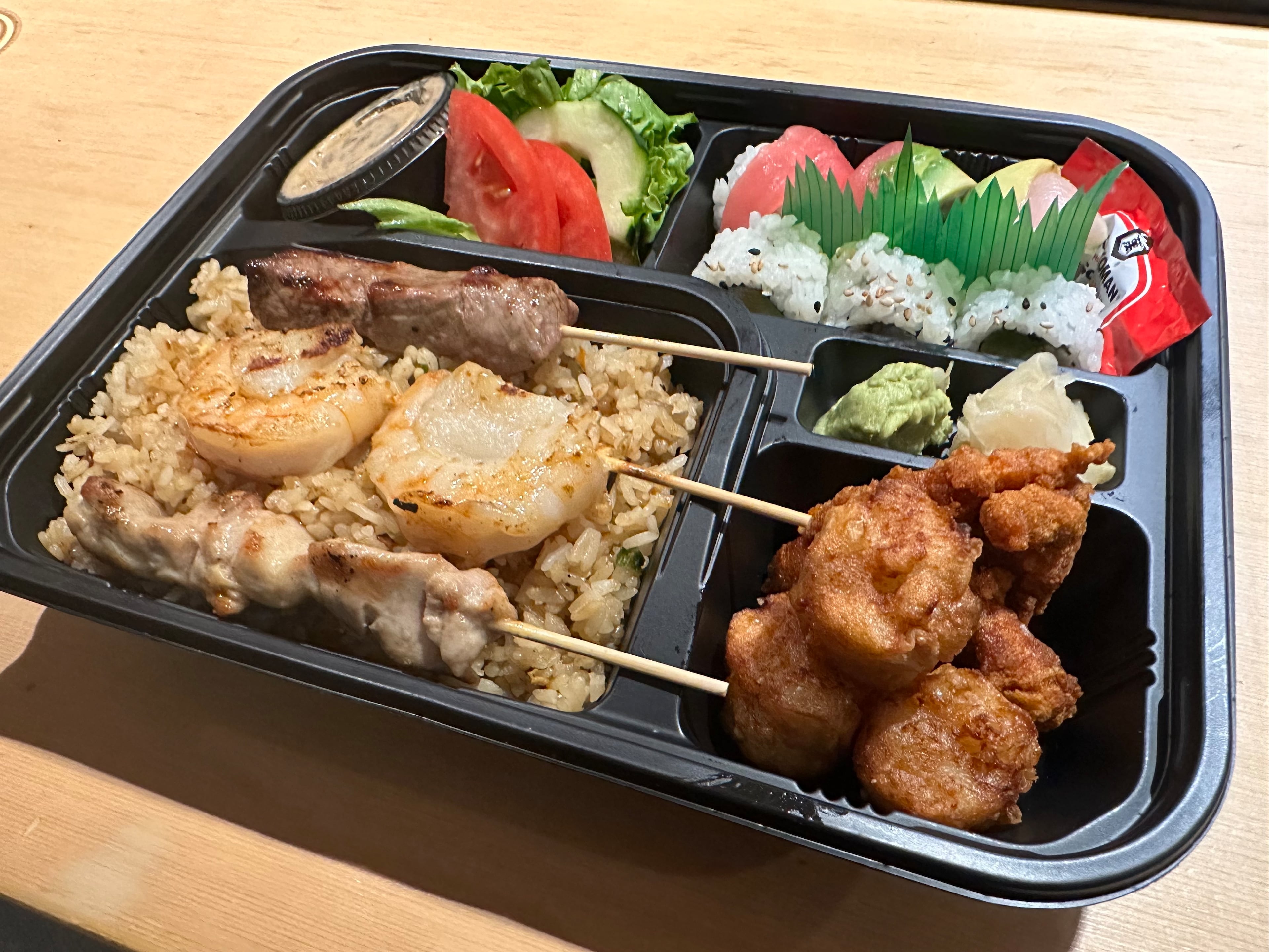 Enjoy dinner and a show at Tara Theatre featuring the movie "Grave of the Fireflies" and a bento box from Nakato. (Courtesy of Nakato)