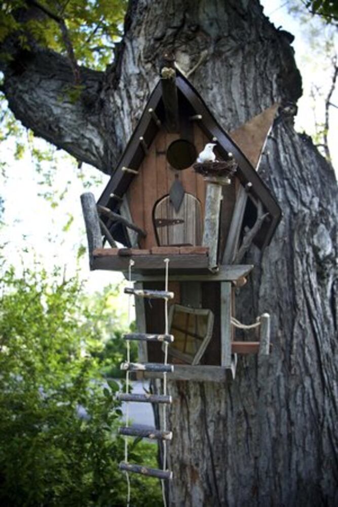 Beautiful birdhouses