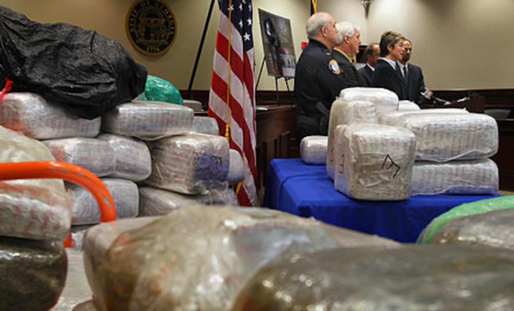Drug gang bust