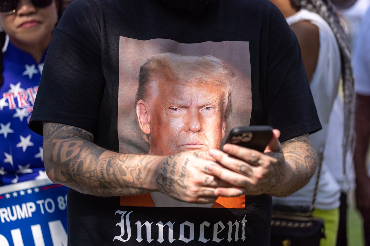 trump surrenders 